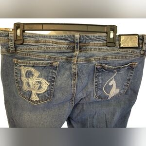 Vintage Baby Phat Women's Capri Jeans Size 15 Inseam 21